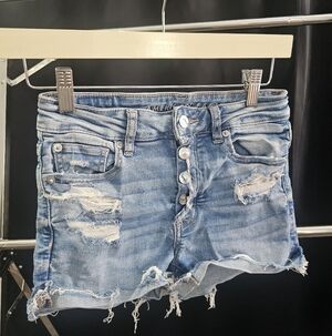 AE Super Hi Rise Shortie Sz 2